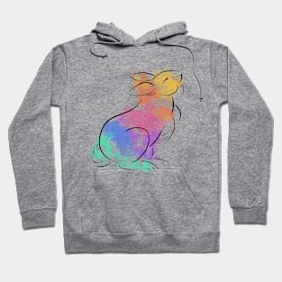 Rainbow Rabbit Hoodie